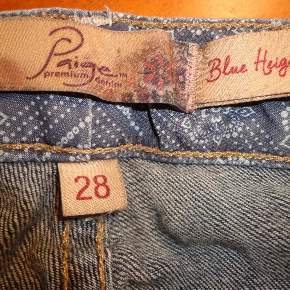 PAIGE blue heights